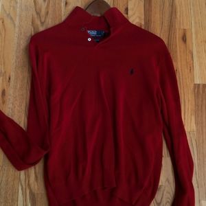 Polo Long Sleeve Sweater L
